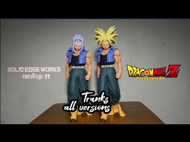 Banpresto - Dragon Ball Z - vol.11 Super Saiyan Trunks (ver. B), Bandai  Spirits Solid Edge Works Figure