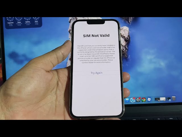How to unlock an iPhone Sim Not Supported with NEW FREE METHOD