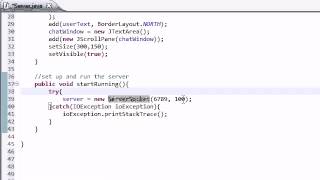 Intermediate Java Tutorial   40   Setting Up the Server   YouTube