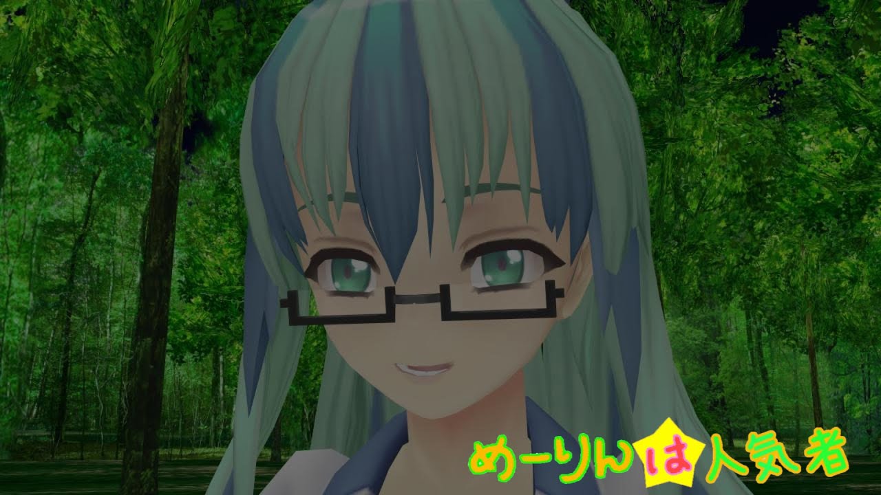 【東方MMD】めーりんは人気者(慧音編)