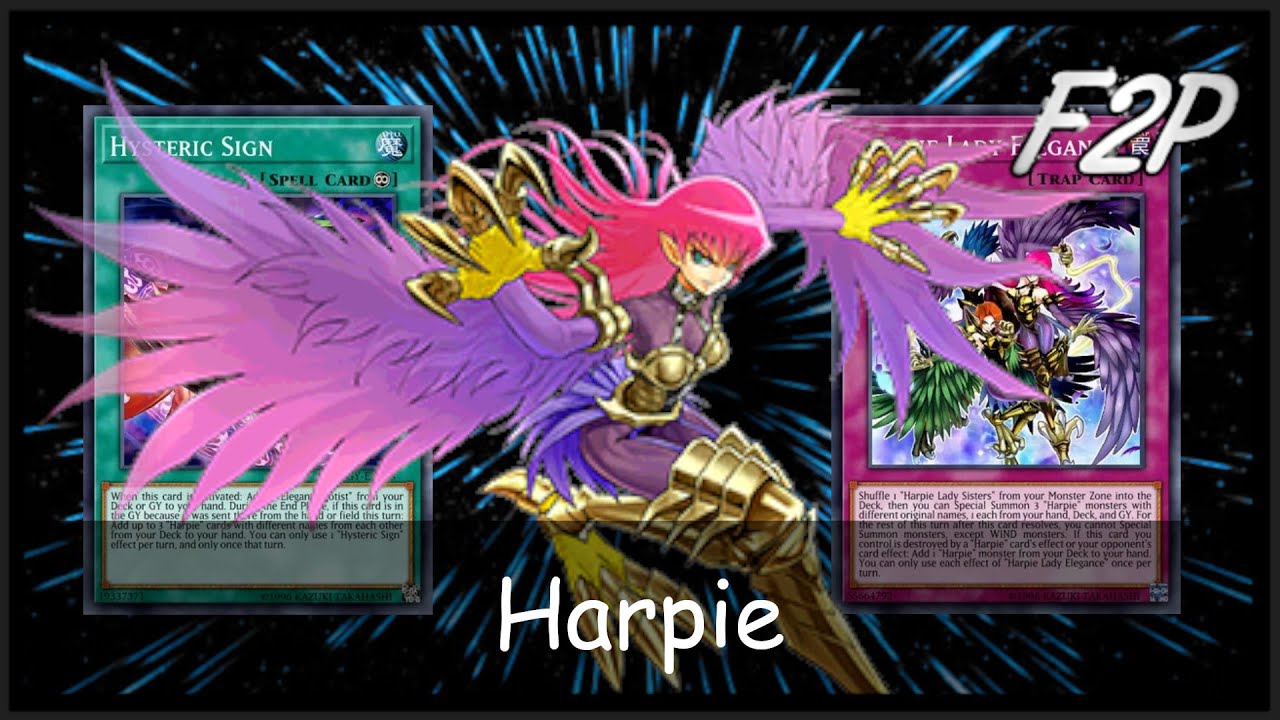 F2P HARPIE - Harpie Lady Sisters Finally Useful [Yu-Gi-Oh! Duel Links]