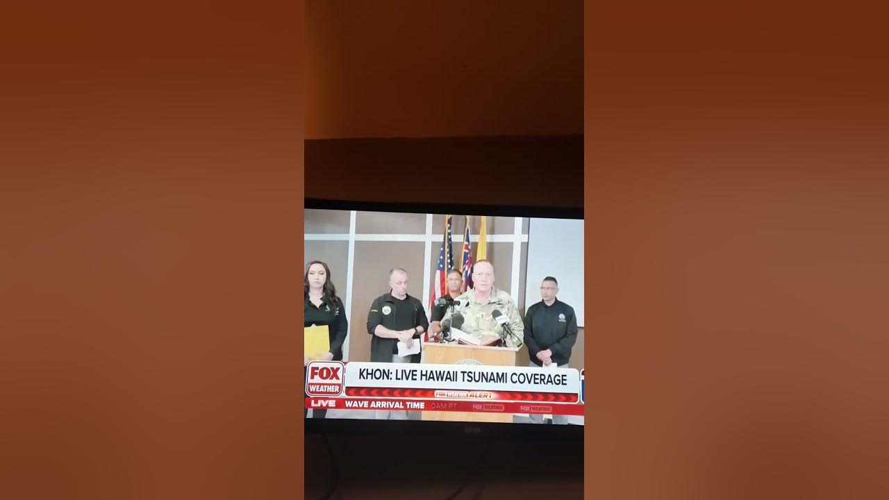 Tsunami live fox