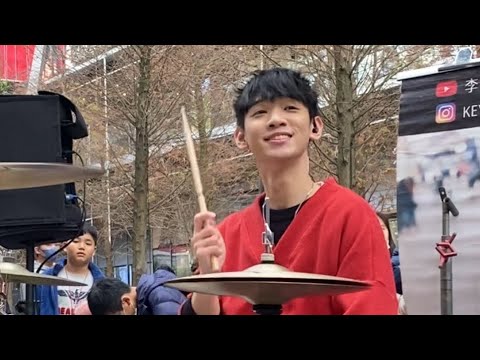2024.02.10 李科穎-POP(NAYEON)信義ATT 4 Fun 街演