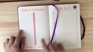 Bullet Journal for a Teacher
