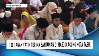 1001 Anak Yatim Terima Santunan Di Masjid Agung Kota Tasik