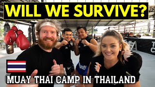 How TOUGH is it? MUAY THAI camp in Thailand (We spent One Month at THE CAMP in CHIANG MAI) PART 1