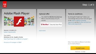 видео Adobe Flash Player