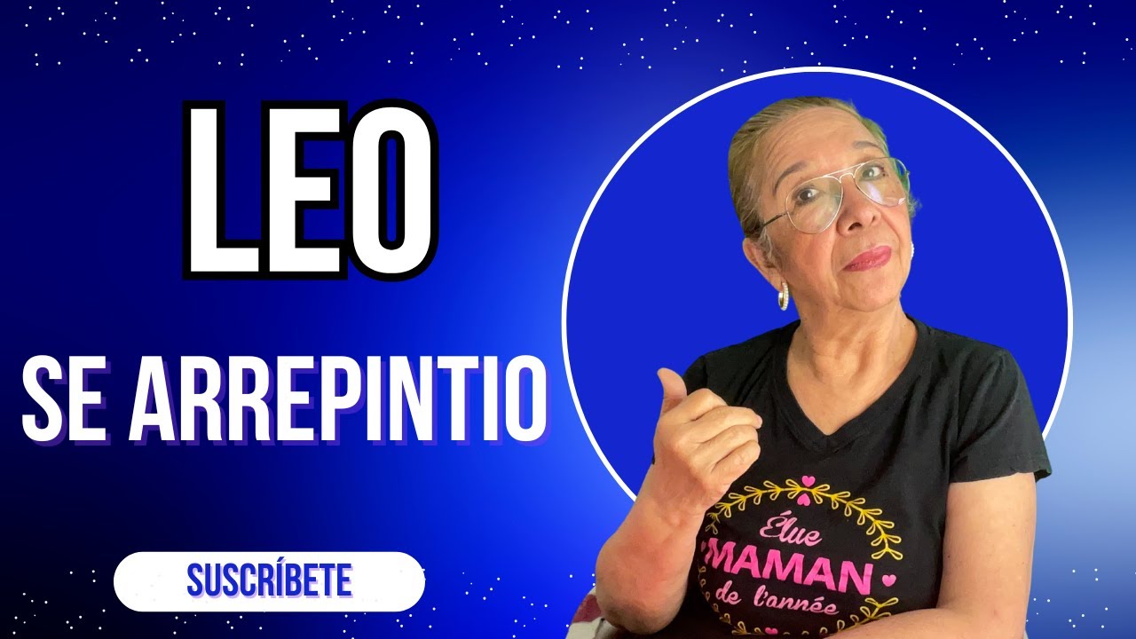 LEO! De impacto! Quiere ahora demostrarte todo lo que siente por ti ...