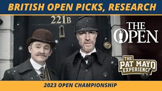 2023 British Open Picks, Research, Course Preview | 151st Open Championship Trends + $2000 Giveaway