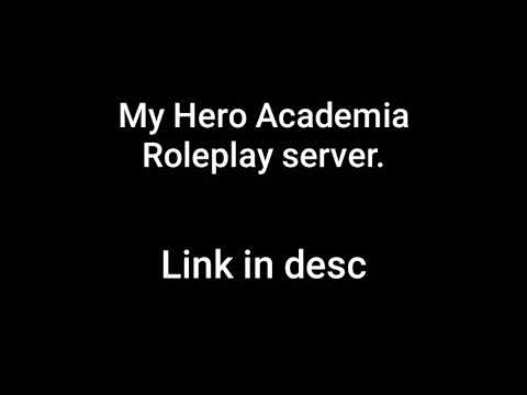 🍵 || My Hero Academia || Bnha || Discord Roleplay Server 🌿