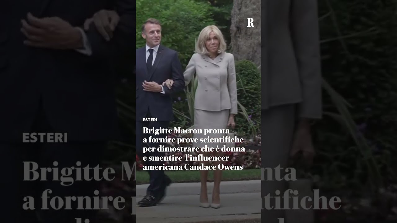 Brigitte Macron Pronta A Fornire Prove Scientifiche Per Dimostrare Che Donna