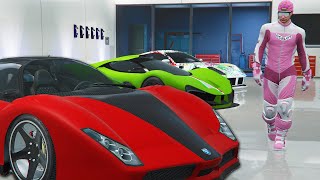 I Made a Ferrari Garage - GTA Online DLC