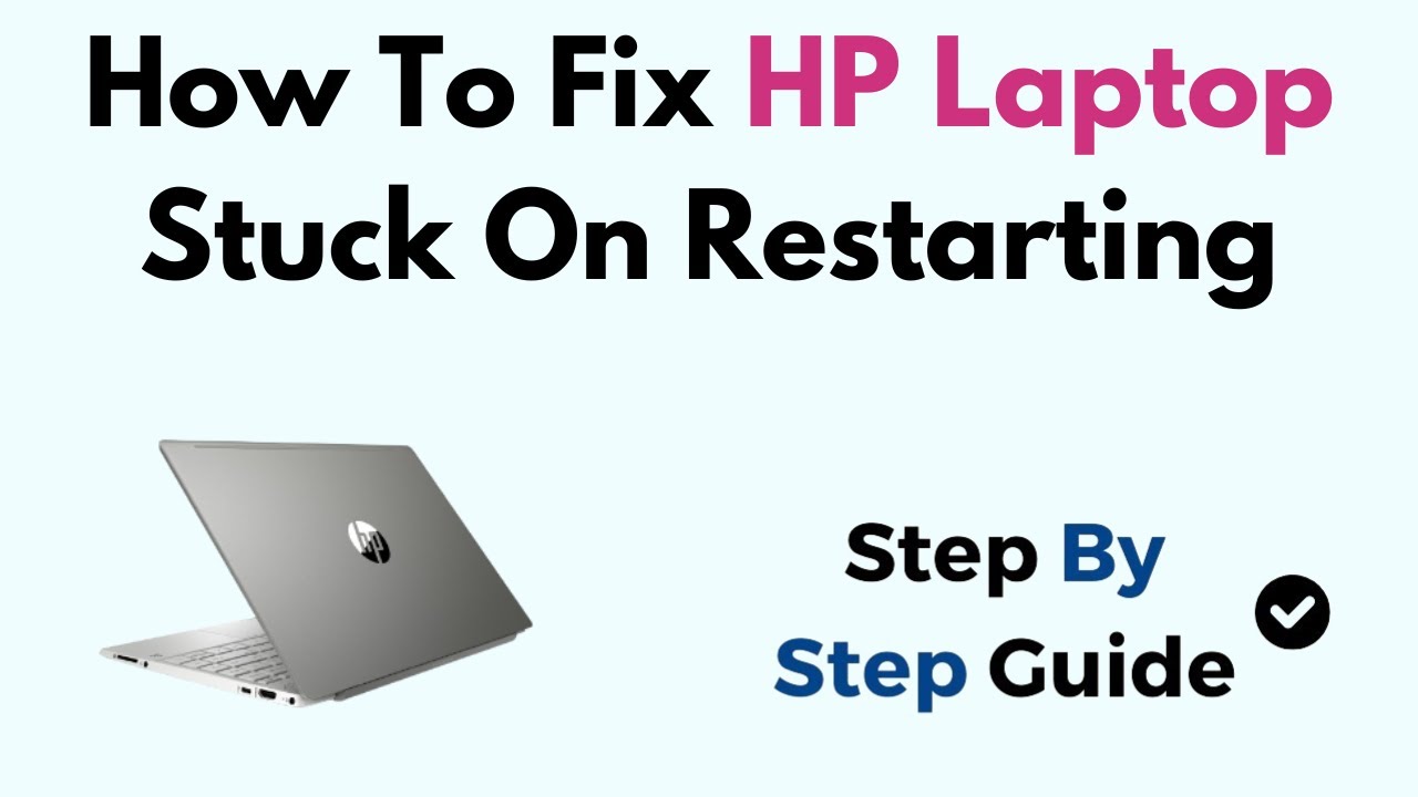How To Fix HP Laptop Stuck On Restarting Windows 11 - YouTube