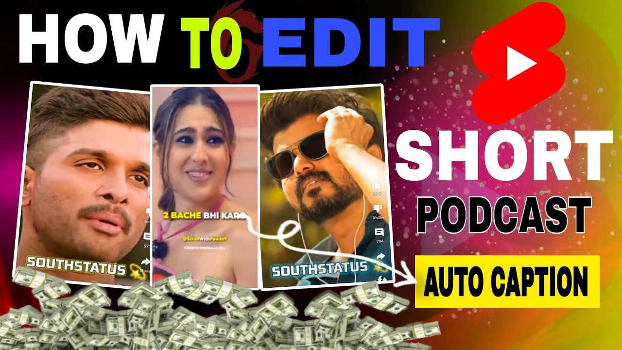 How To Make Podcast Short Like a pro | Podcast Shorts kaise banaye ...