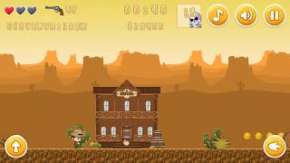 Super Cowboy Run gameplay video: Bhai Games screenshot 5