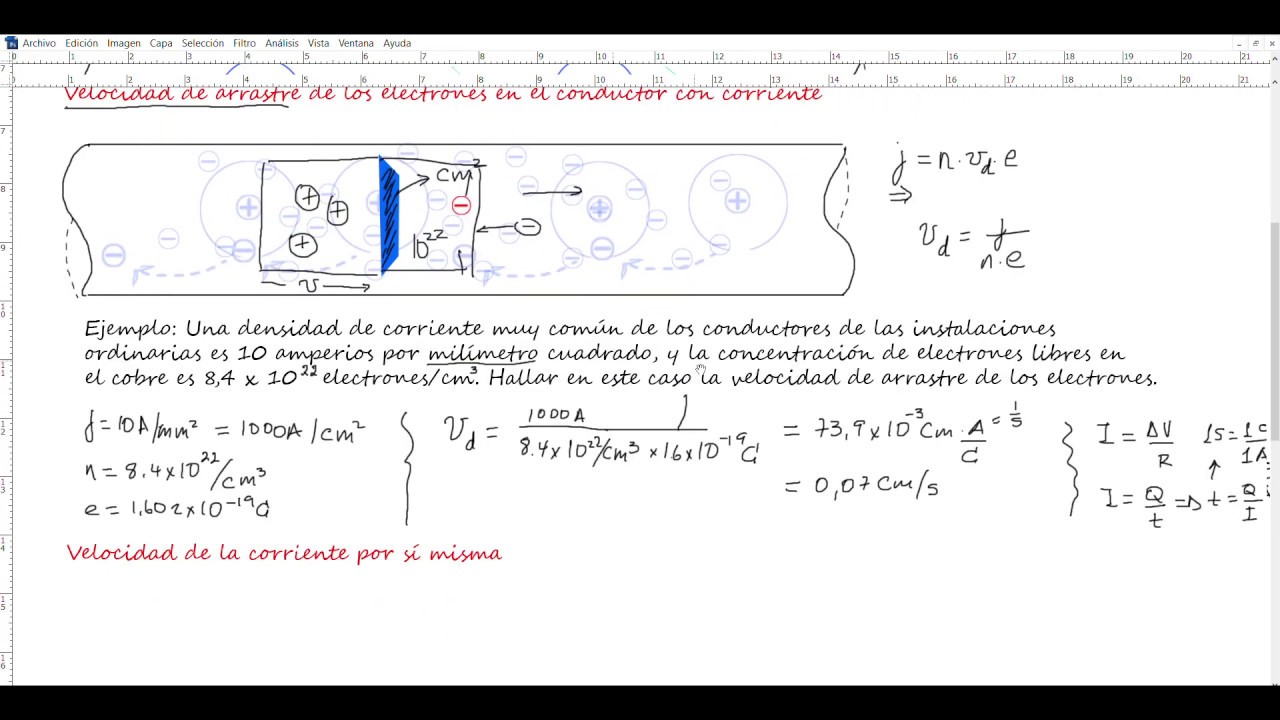 Electromagnetismo - La velocidad de la corriente eléctrica Prof Ariel