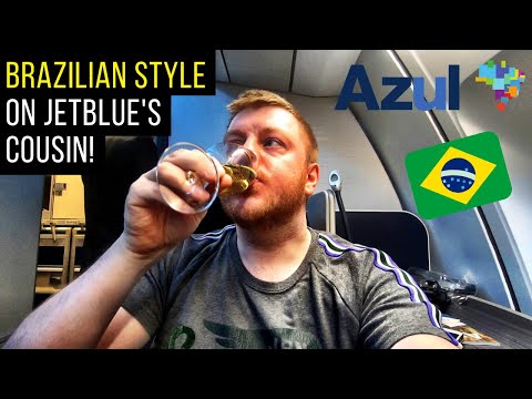 Watch! AZUL Business Class, Sao Paulo-Lisbon