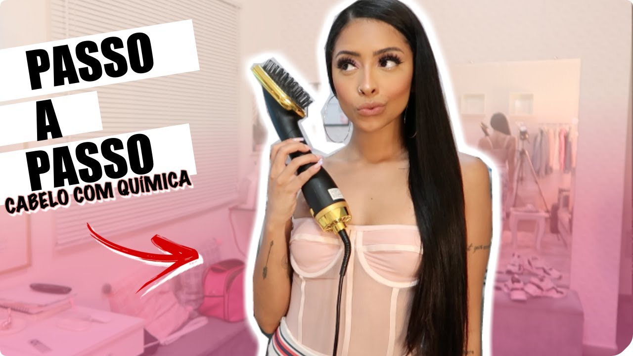PASSO A PASSO: LAVAR, SECAR E FINALIZAR CABELO COM QUÍMICA!