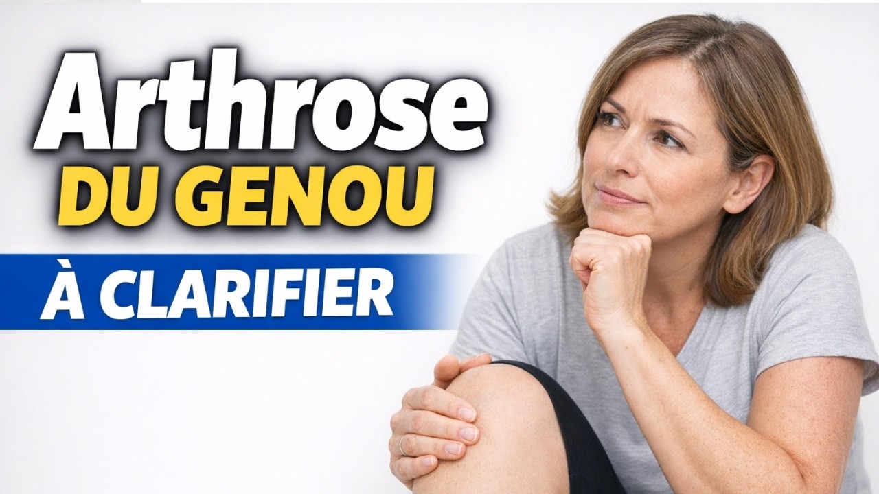 Arthrose du genou : ce qui mérite d'être clarifié !
