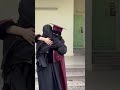 فرحة التخرج واستلام الروب المنتظر! 🎓✨ #shorts #تخرج