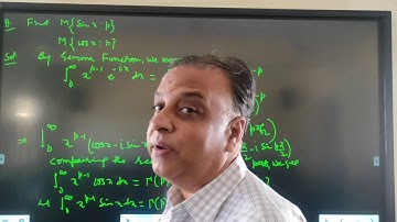 M.Sc.(Final)-Maths Mellin transform