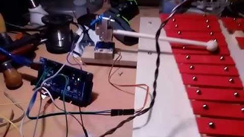 SERVO XYLOPHONE - ARDUINO