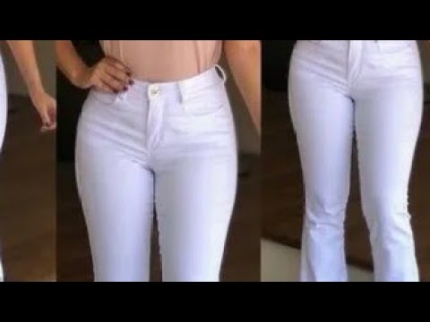 calça jeans cos baixo