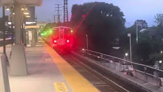 LIRR Train Action during Sunset Rush Hours @ Lynbrook, NY