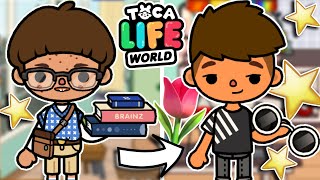 ПРЫЩАВЫЙ БОТАНИК СТАНОВИТСЯ ПОПУЛЯРНЫМ КРАСАВЧИКОМ!🤓 Toca Boca Life World