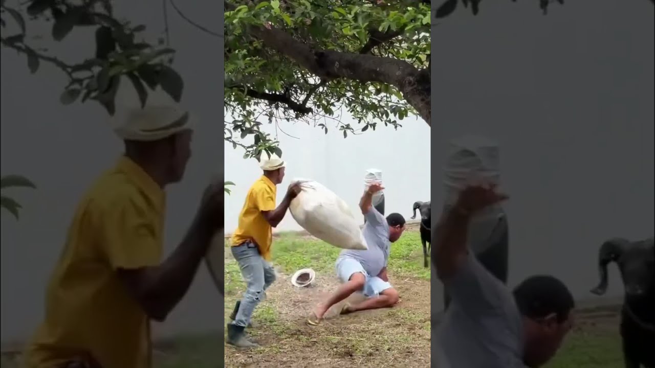 Galo Foge! Pegadinha Épica com Cabra no Quintal