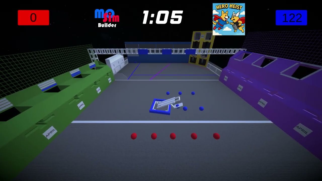 Hero Heist Gameplay - MoSim Builder