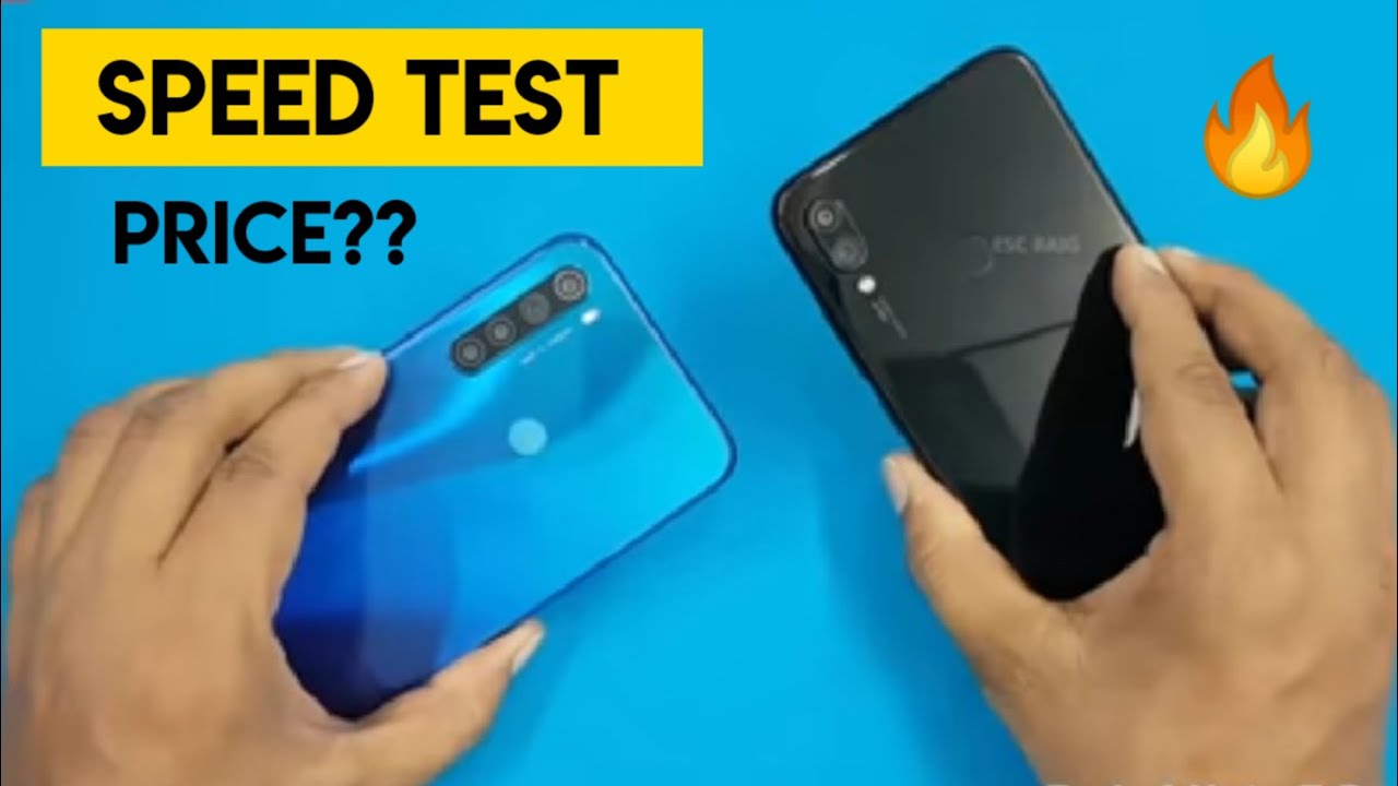 Redmi note 8 Vs Redmi note 7 pro Speed Test || Redmi Phone Speed Test