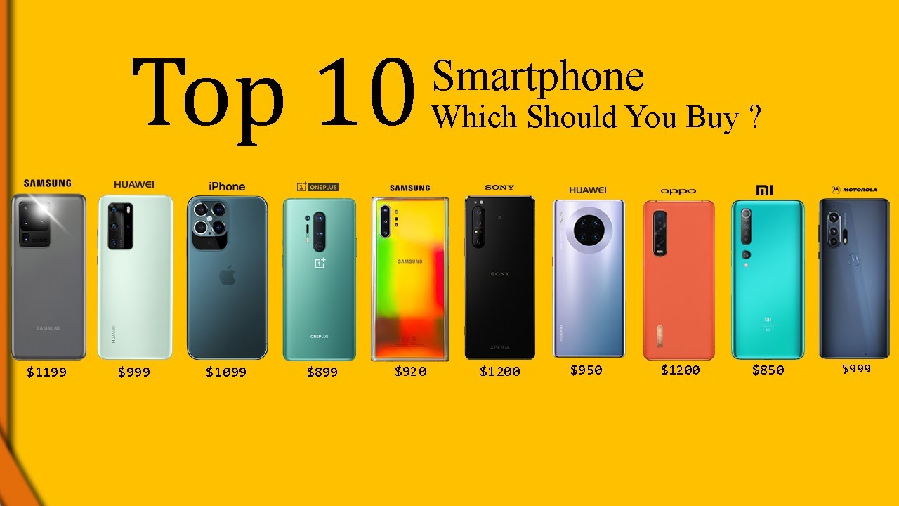 kim Variant indbildskhed Top 10 World Best Smartphone June 2020 - YouTube