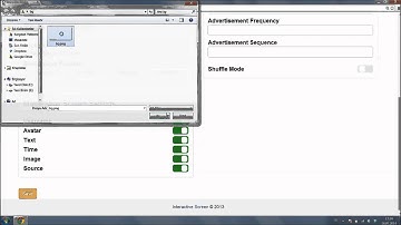 Interactive Screen App - Basic Video Tutorial - Creating the Event
