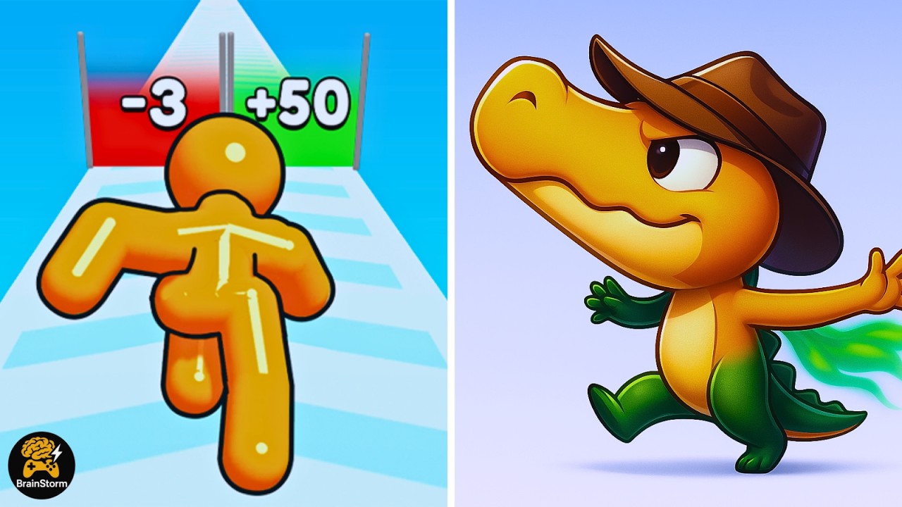 Tall Man Run Vs Help Monster 3 Tricky puzzle | Satisfying Max Gameplay | New Update