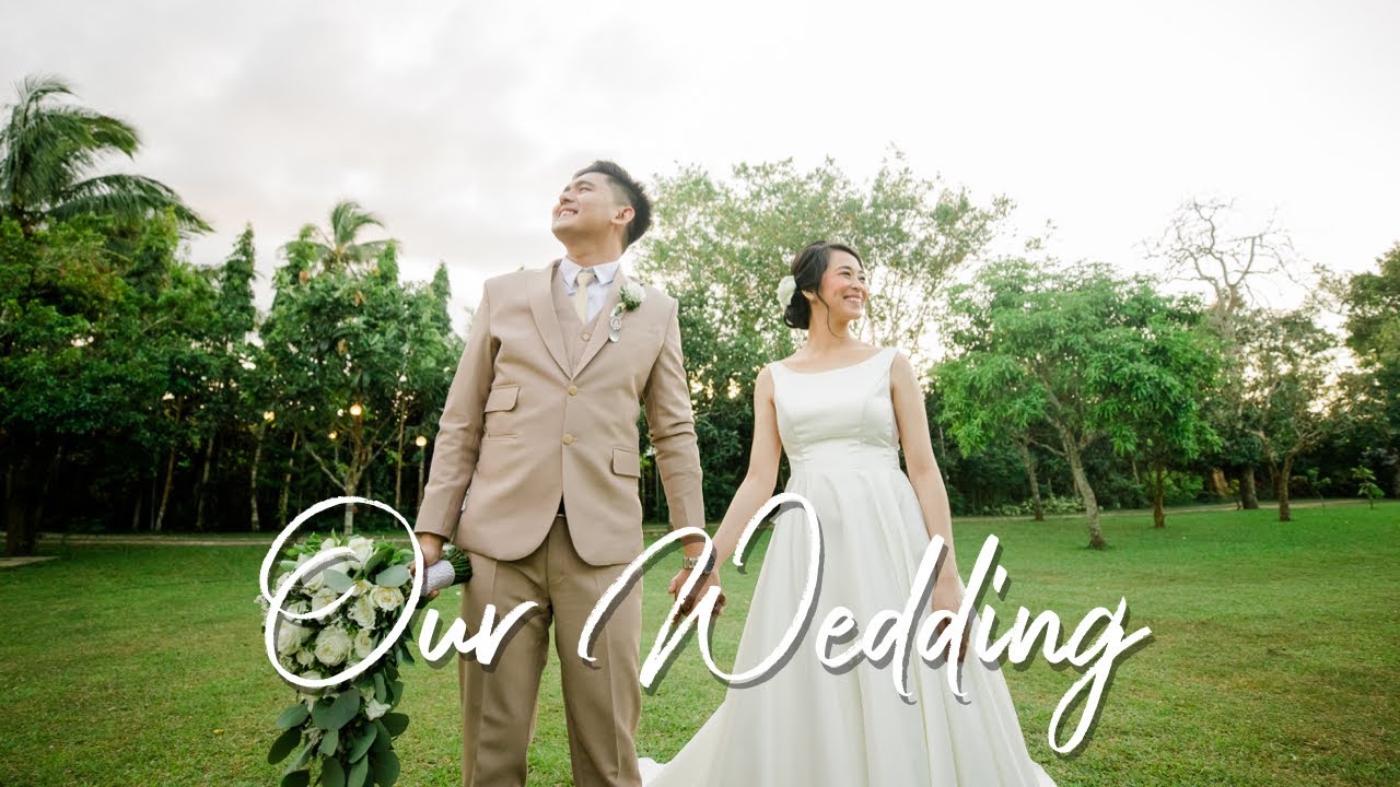 OUR WEDDING | Intimate Garden Wedding in Tagaytay | Philippines