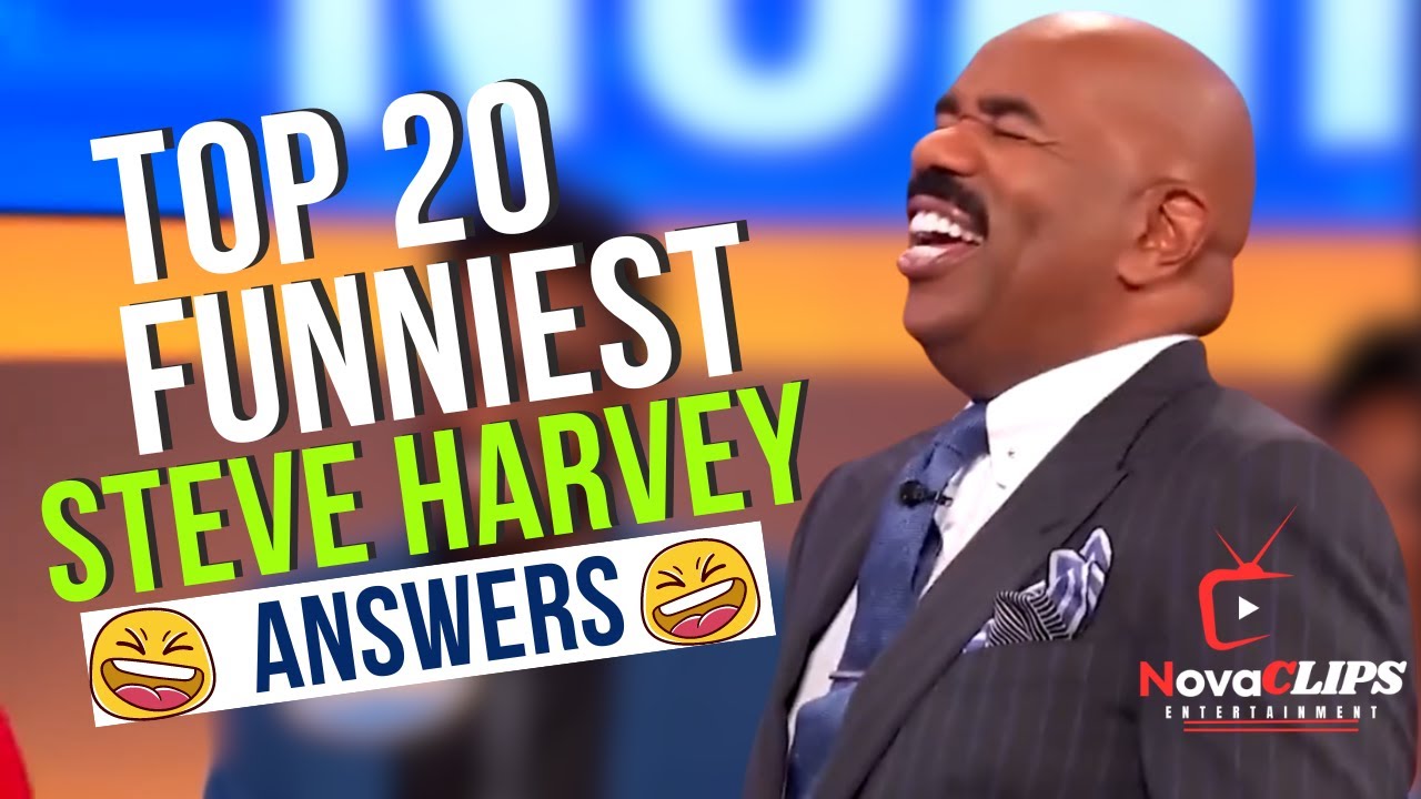 20 Must Watch Steve Harvey FUNNY Family Feud Answers & Moments - YouTube