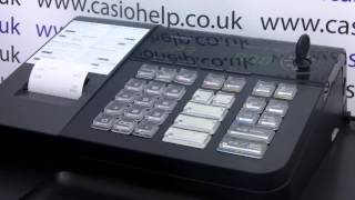 Casio SE-S10 SES10 PCR-T280 PCRT280 Cash Register Tax Vat Programming Set Tax 1 To 20% Add In