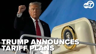 Trump puts trading partners on notice with plans for reciprocal tariffs