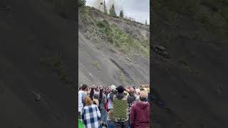 Unoccupied Cars Launched Off Cliff on Fourth of July