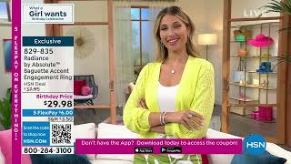 Details Radiance by Absolute Baguette Accent EngagementStyle Ring Update