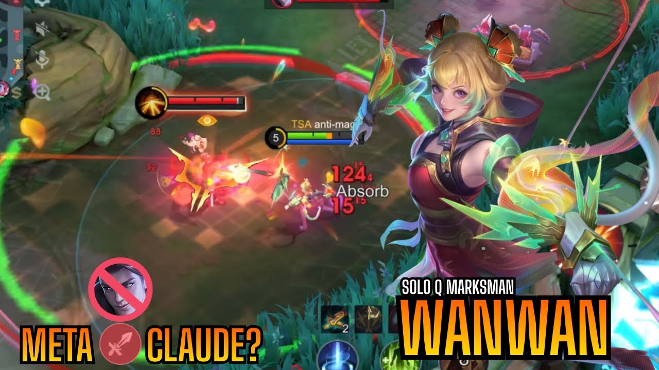 Solo Q Marksman - Against Meta Marksman “Claude” | Mobile Legends 