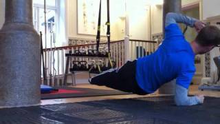 TRX Side Plank and Crunch