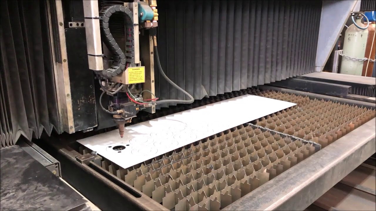 1996 Cincinnati Cl 707 Laser Cutting Machine 2kw 1 5 X 3m Youtube