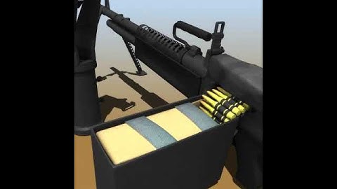 M60 (Machine Gun) 3D model from CGTrader.com