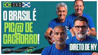 ROMÁRIO, BENJA, BEBETO E RICARDO ROCHA ANALISAM BAILE DO BRASIL NA ESCÓCIA! | HORA DOS CRAQUES #04
