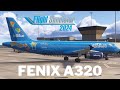 Fenix A320 IAE | KBOS - KDCA - KCLT | MSFS 2024 SU2