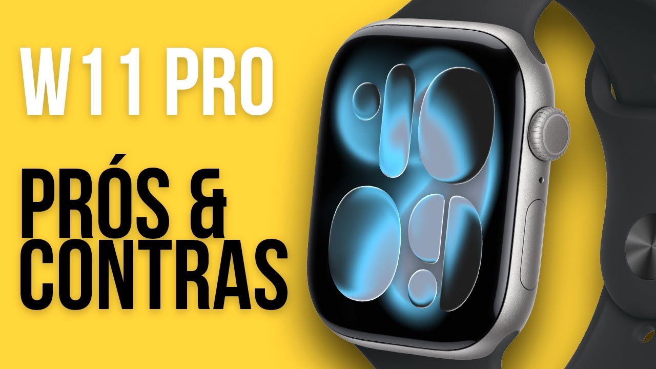 Smartwatch MICROWEAR W11 PRO - Prós e Contras - YouTube