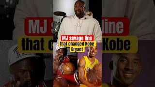 Jordan savage line to Kobe changed everything #jordan #kobebryant #nbagoat #nbatalk #nbahistory