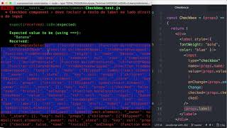0007-42 React: Componentes Controlados - Testes com Jest e Enzyme